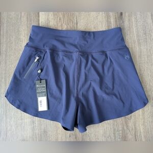 Greyson NWT Dark Blue Women's Athletic Shorts Sz S